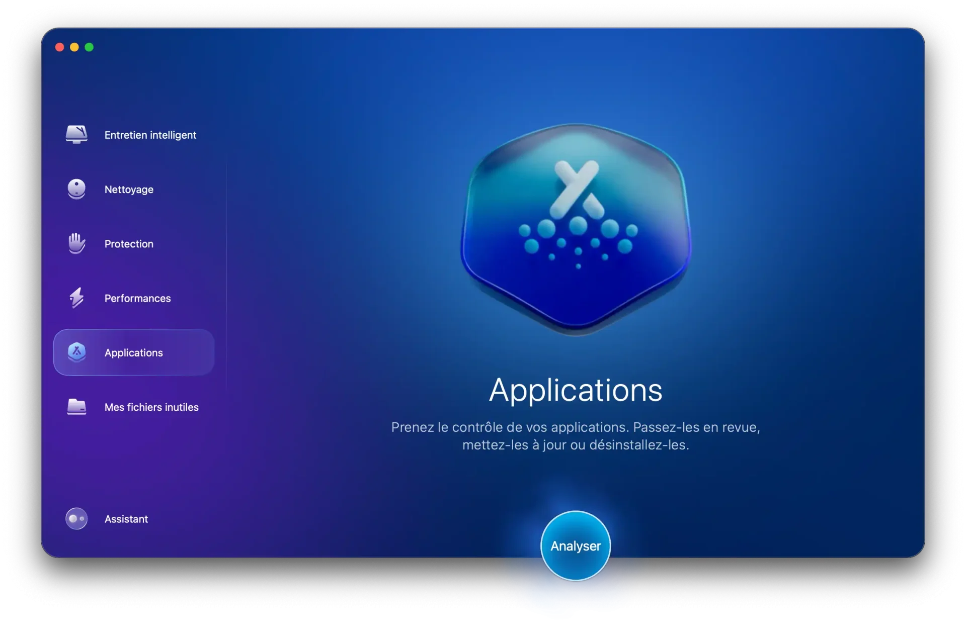 CleanMyMac 2025 – Le test complet 9 09 Applications Intro FR.jpg