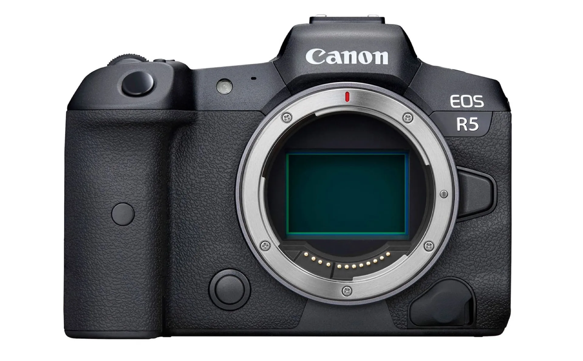 Canon EOS R5 vu de face