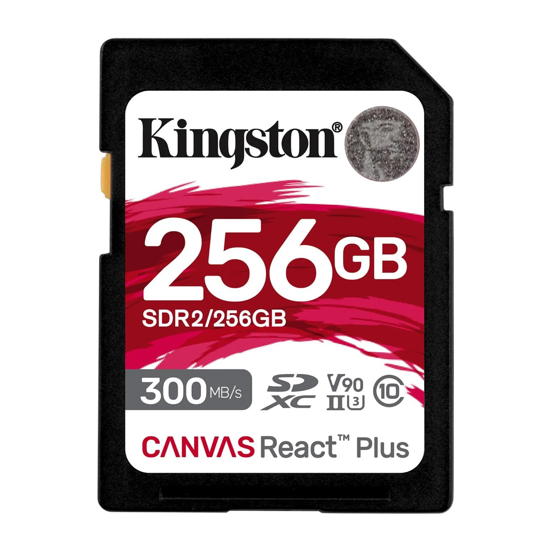 Carte Kingston Canvas React Plus SDXC UHS-II V90