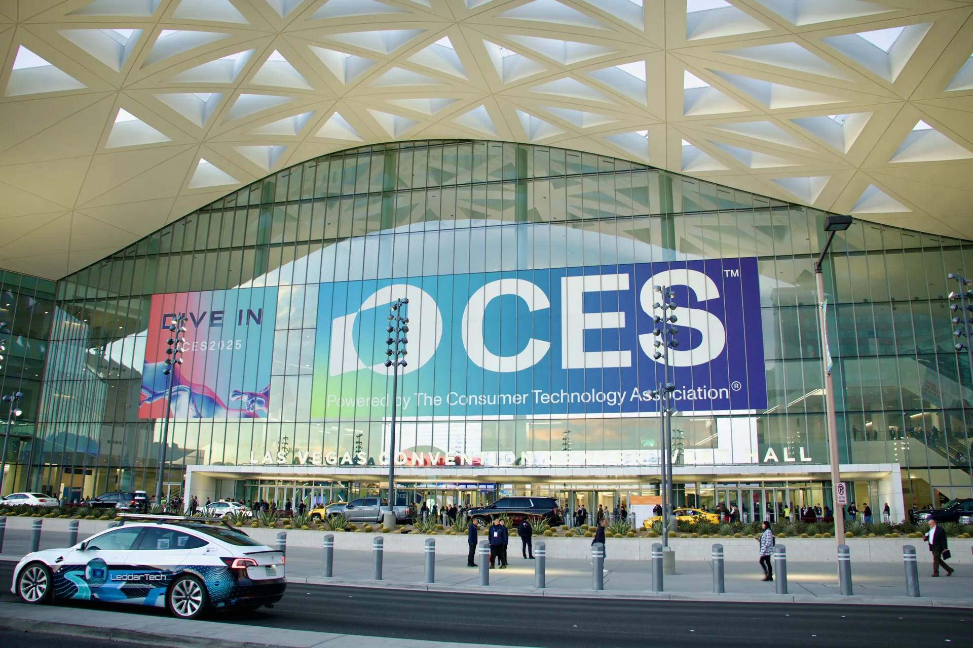 Las Vegas Convention Center pendant le CES (image Wikimedia Commons, CES 2025)