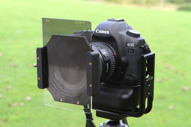 Filtre ND gradué sur porte-filtre