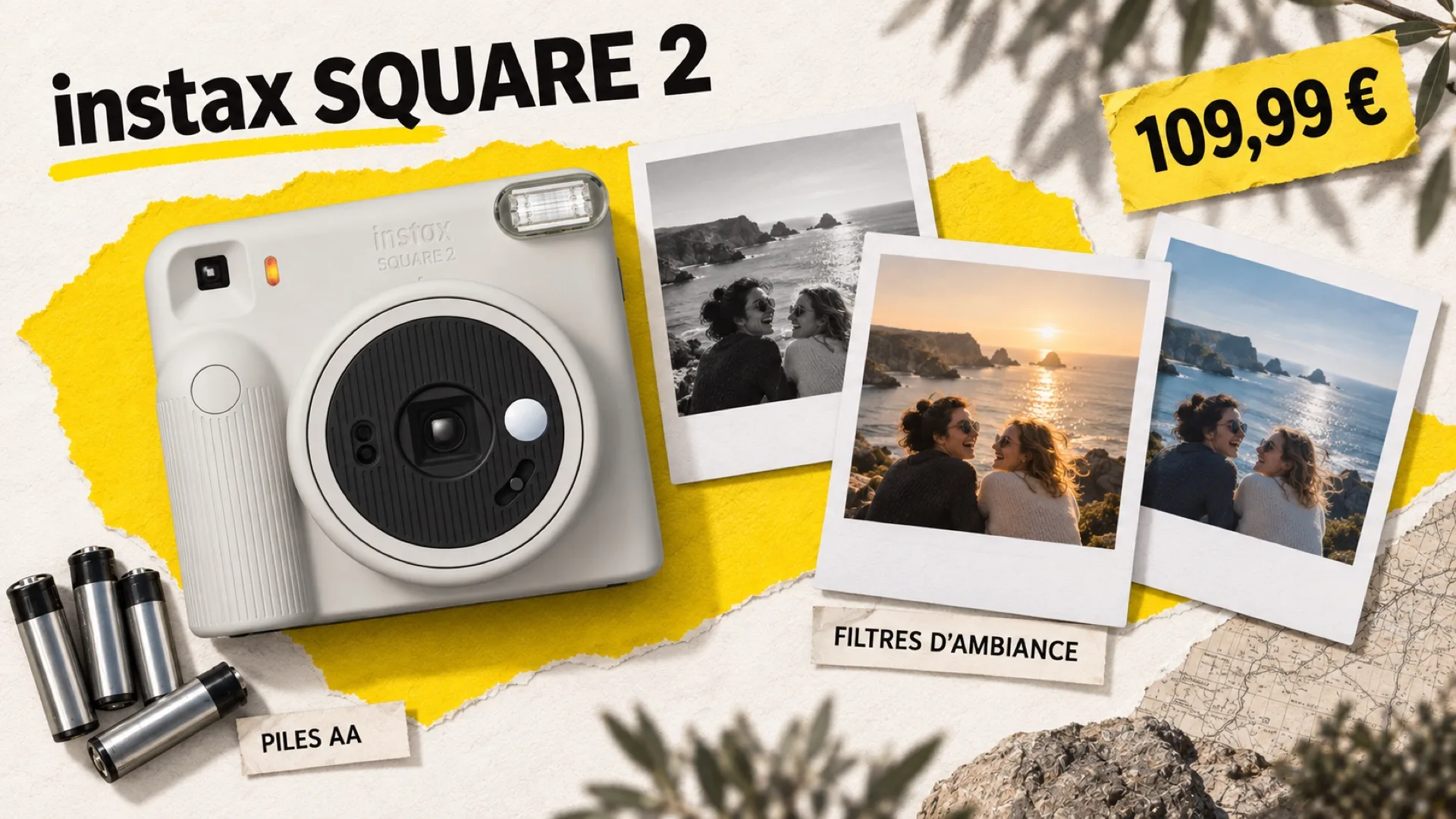 instax SQUARE 2 : le nouvel instantané carré de Fujifilm