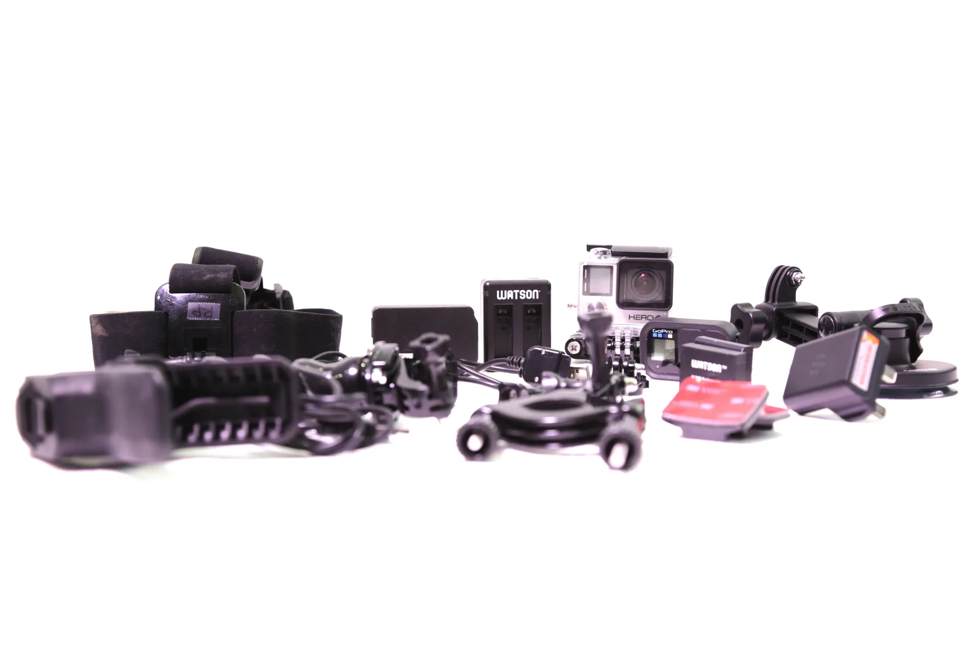 GoPro Hero 4 Black (image Wikimedia Commons, illustration de la gamme action cam)