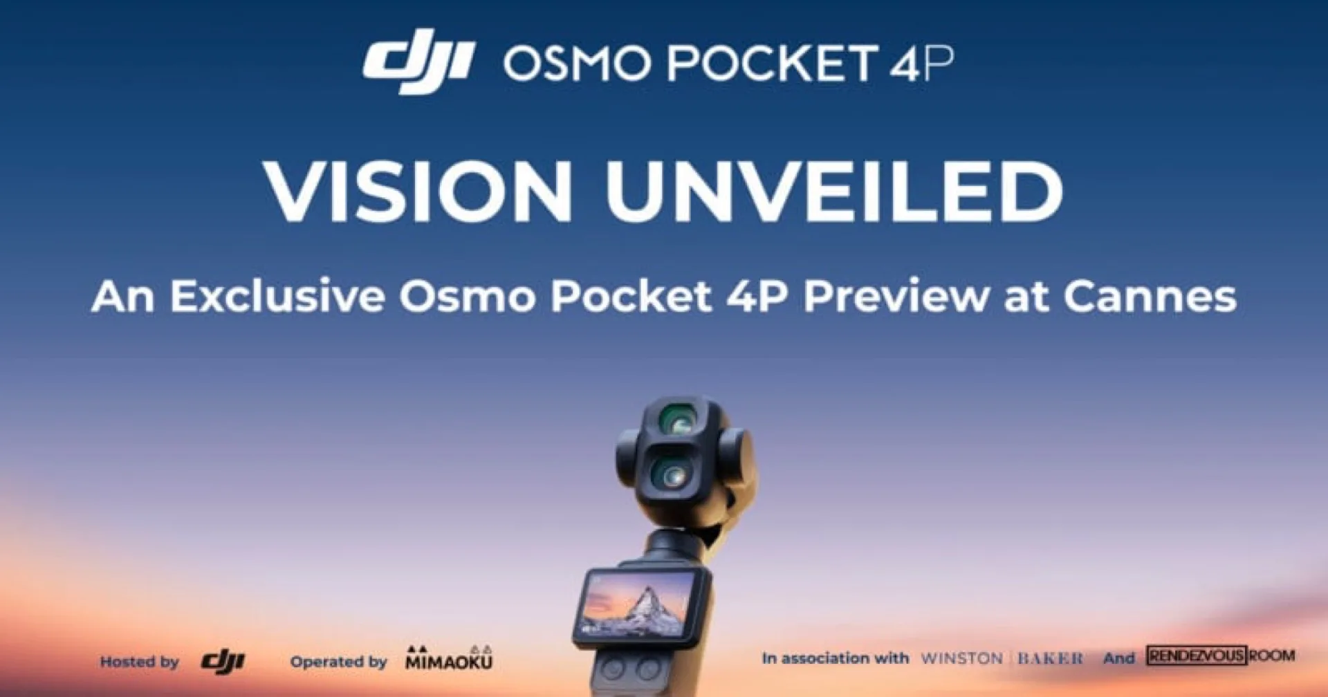 DJI Osmo Pocket 4P, camera de poche a double objectif