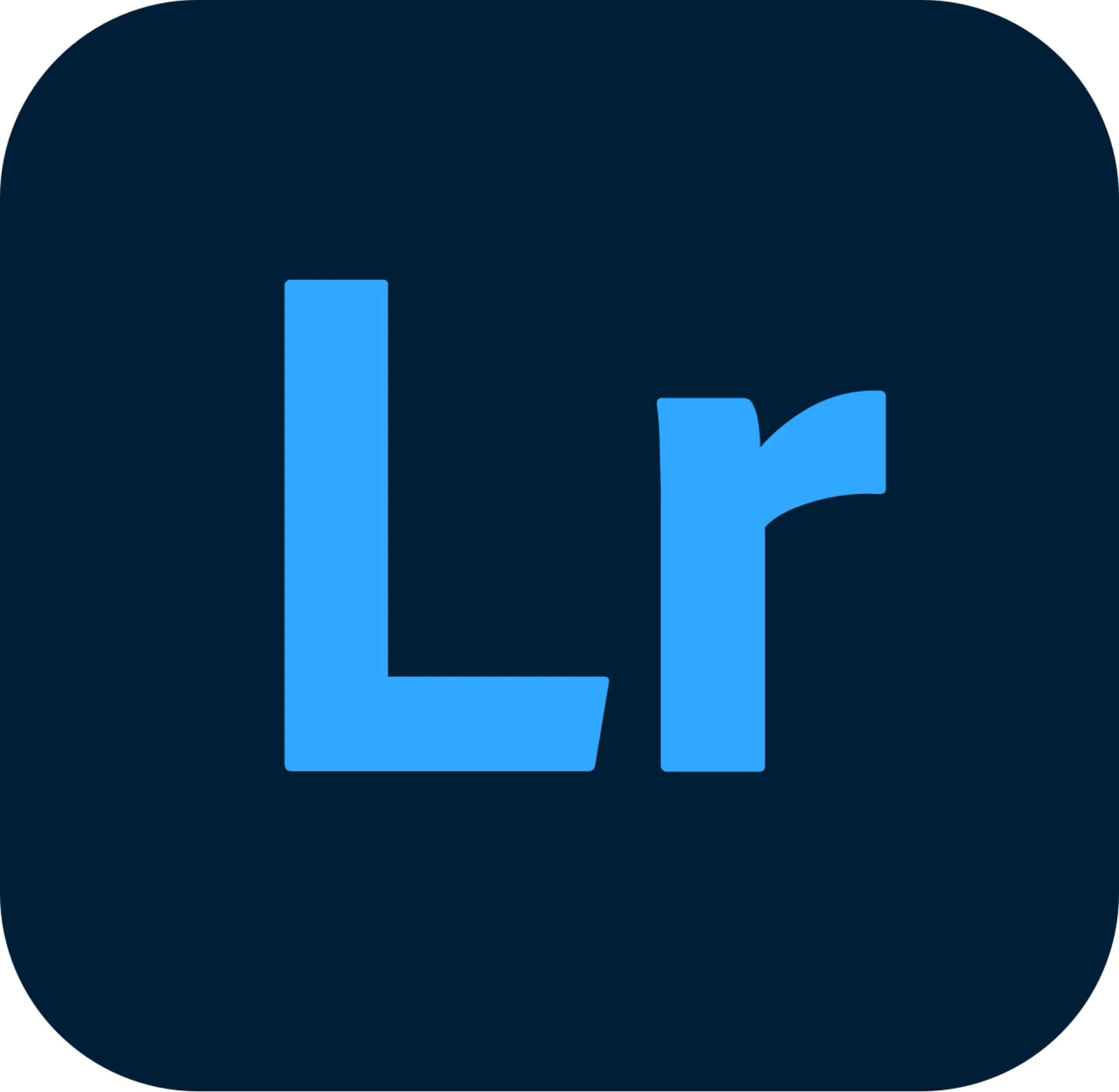 Logo officiel d'Adobe Lightroom Classic