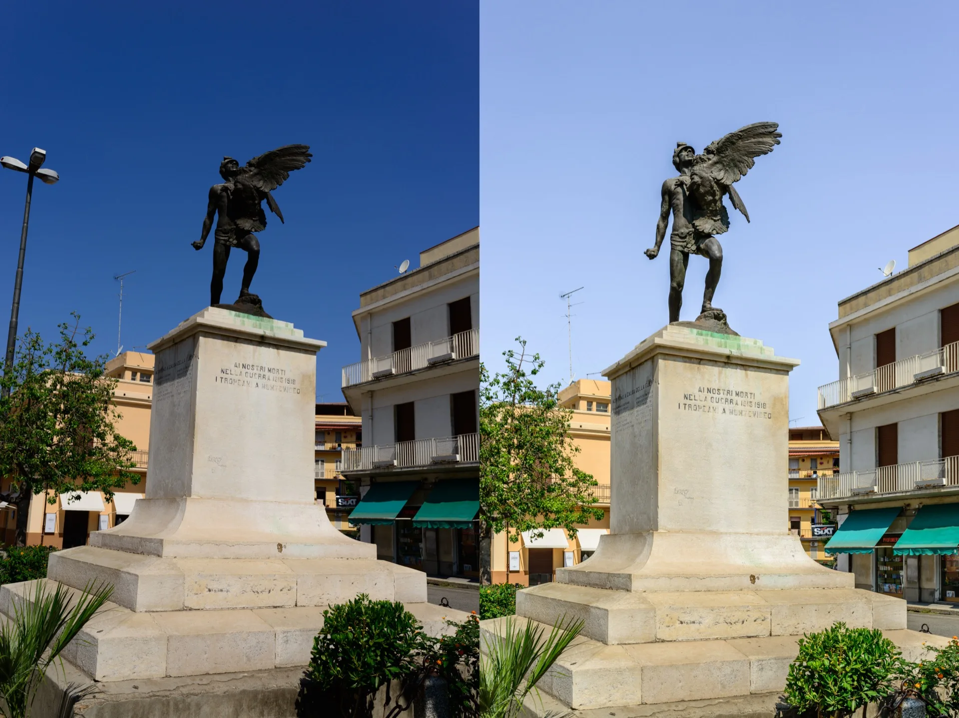 Comparaison RAW brut vs fichier développé dans Lightroom 5 (image Wikimedia Commons CC BY-SA 3.0 — illustration des capacités de développement Lightroom Classic).