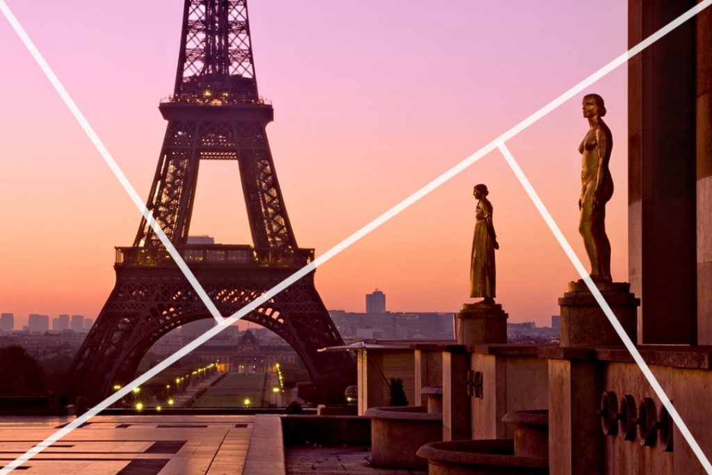 Exemple composition triangle d'or