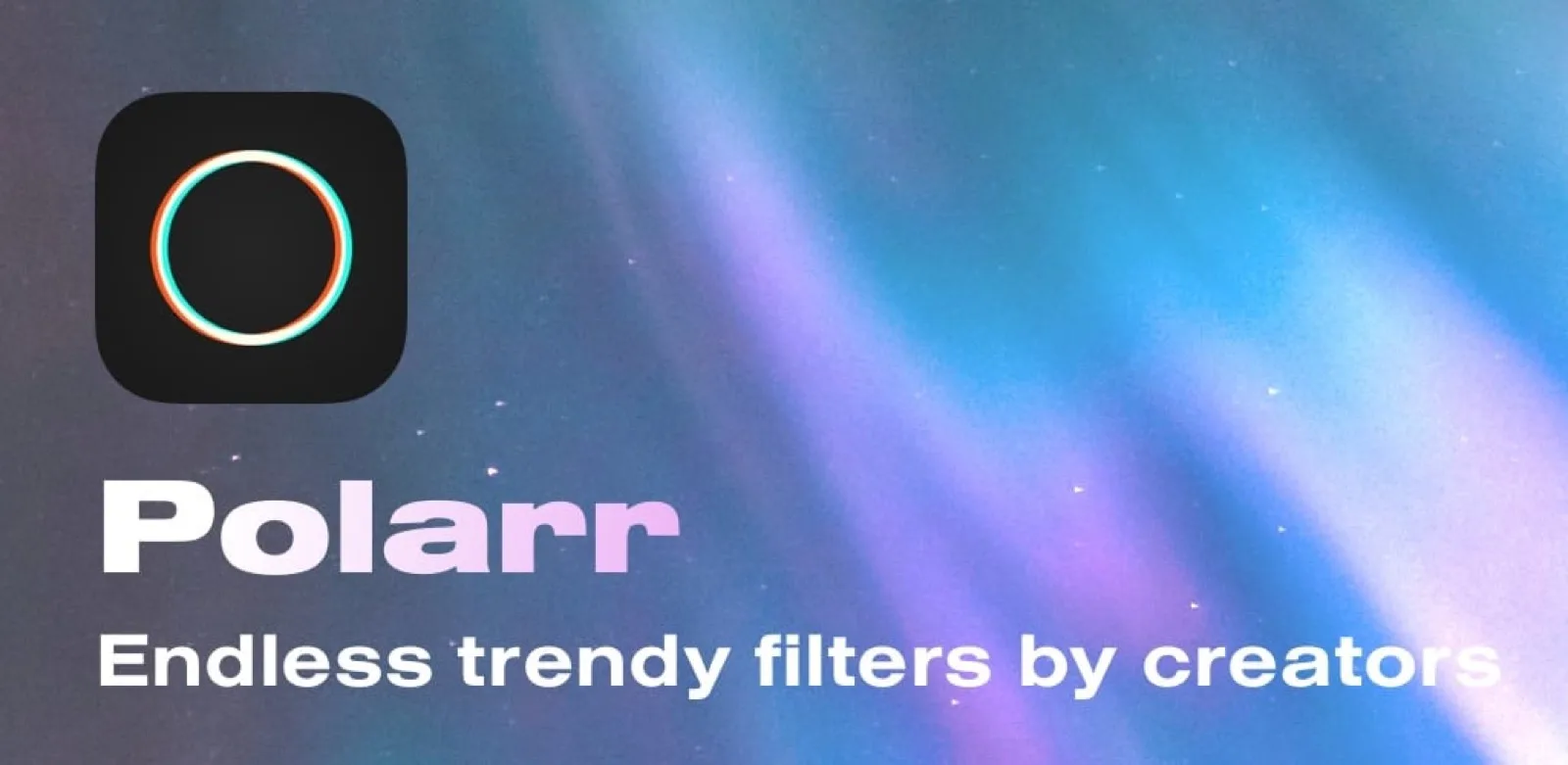 Interface de Polarr, éditeur photo multiplateforme