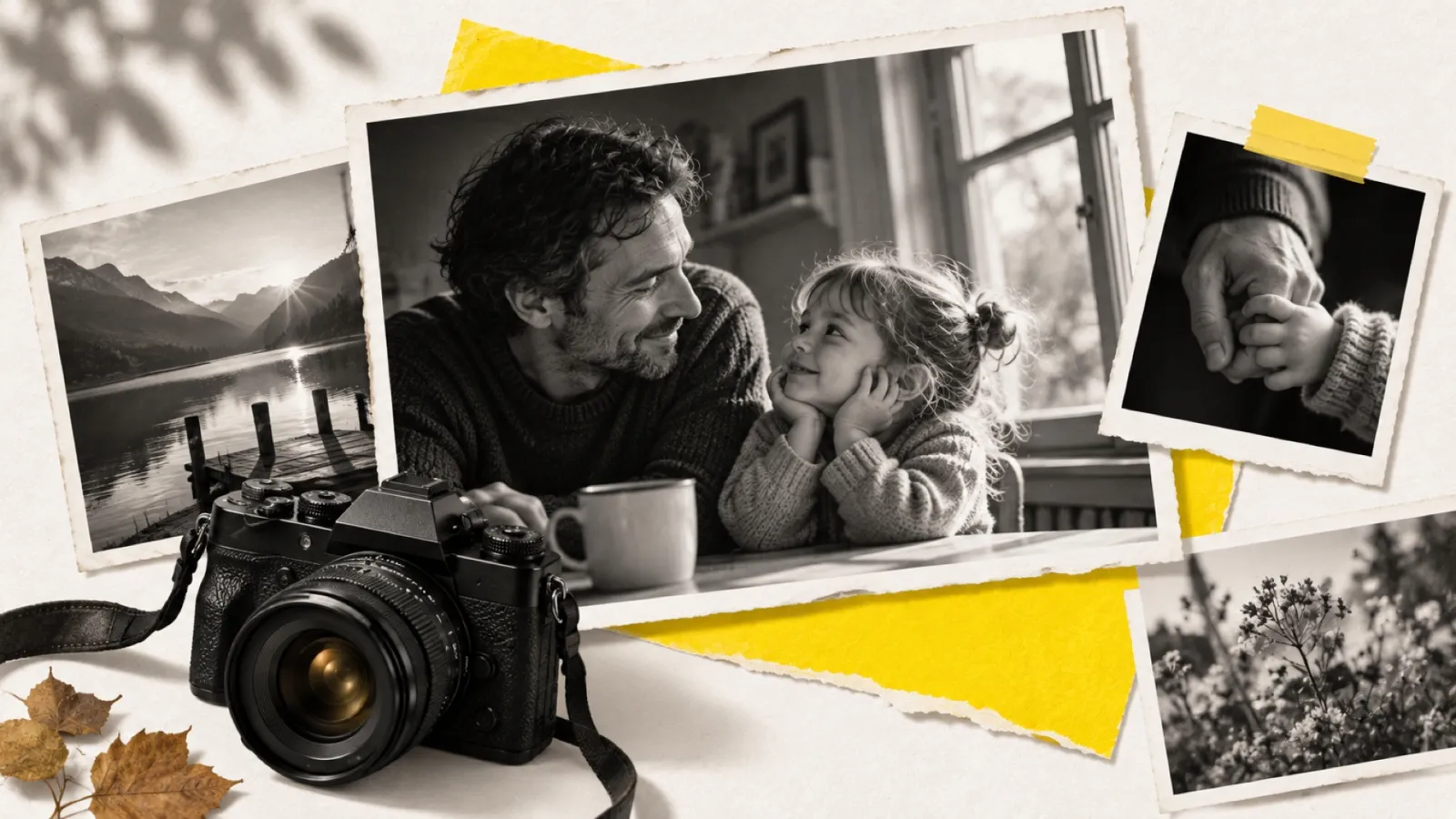 Illustration en collage photographique de l’article « Qu’est-ce qui fait une bonne photo ? »