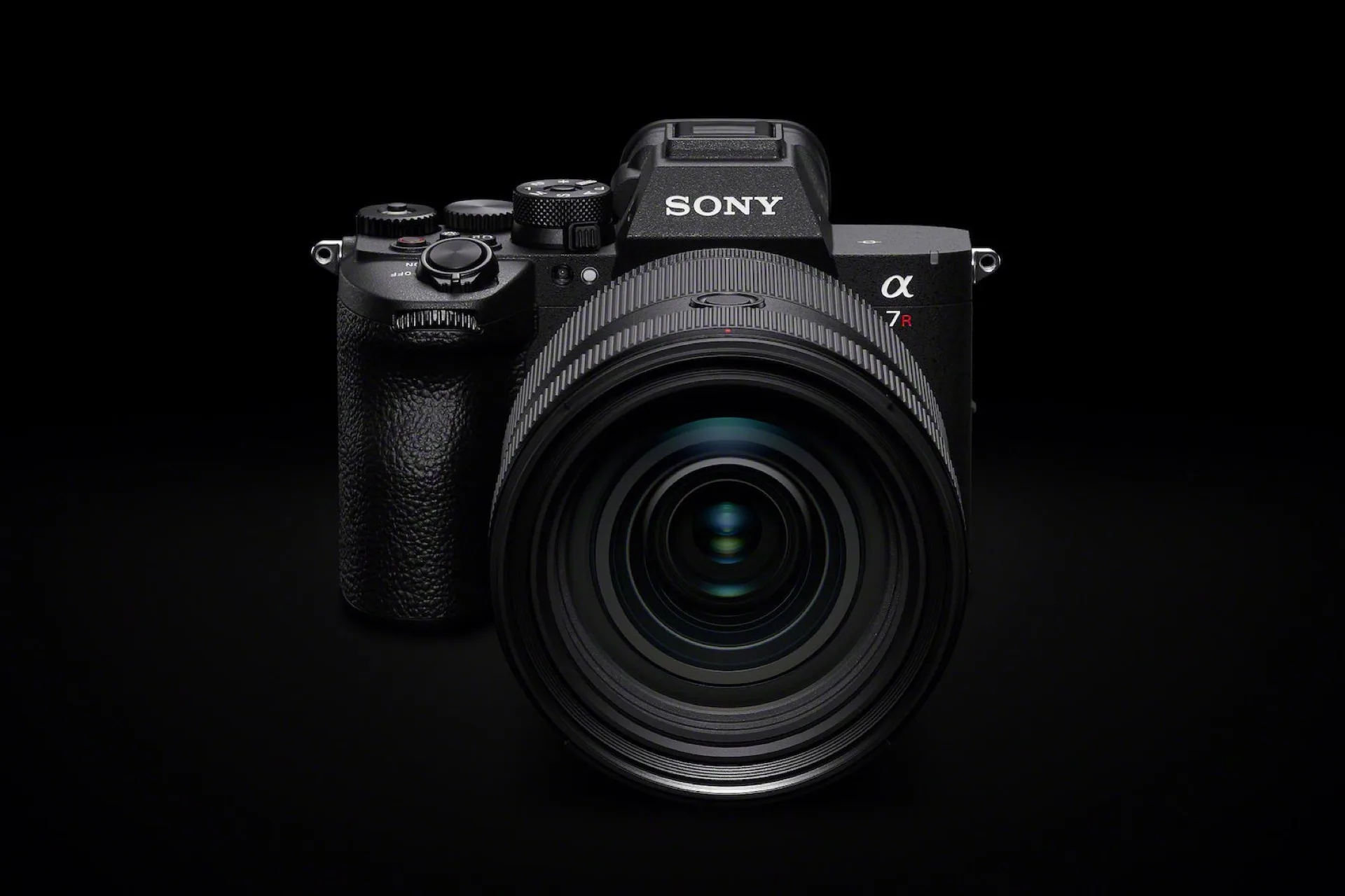 Boîtier hybride plein format Sony A7R VI vu de face