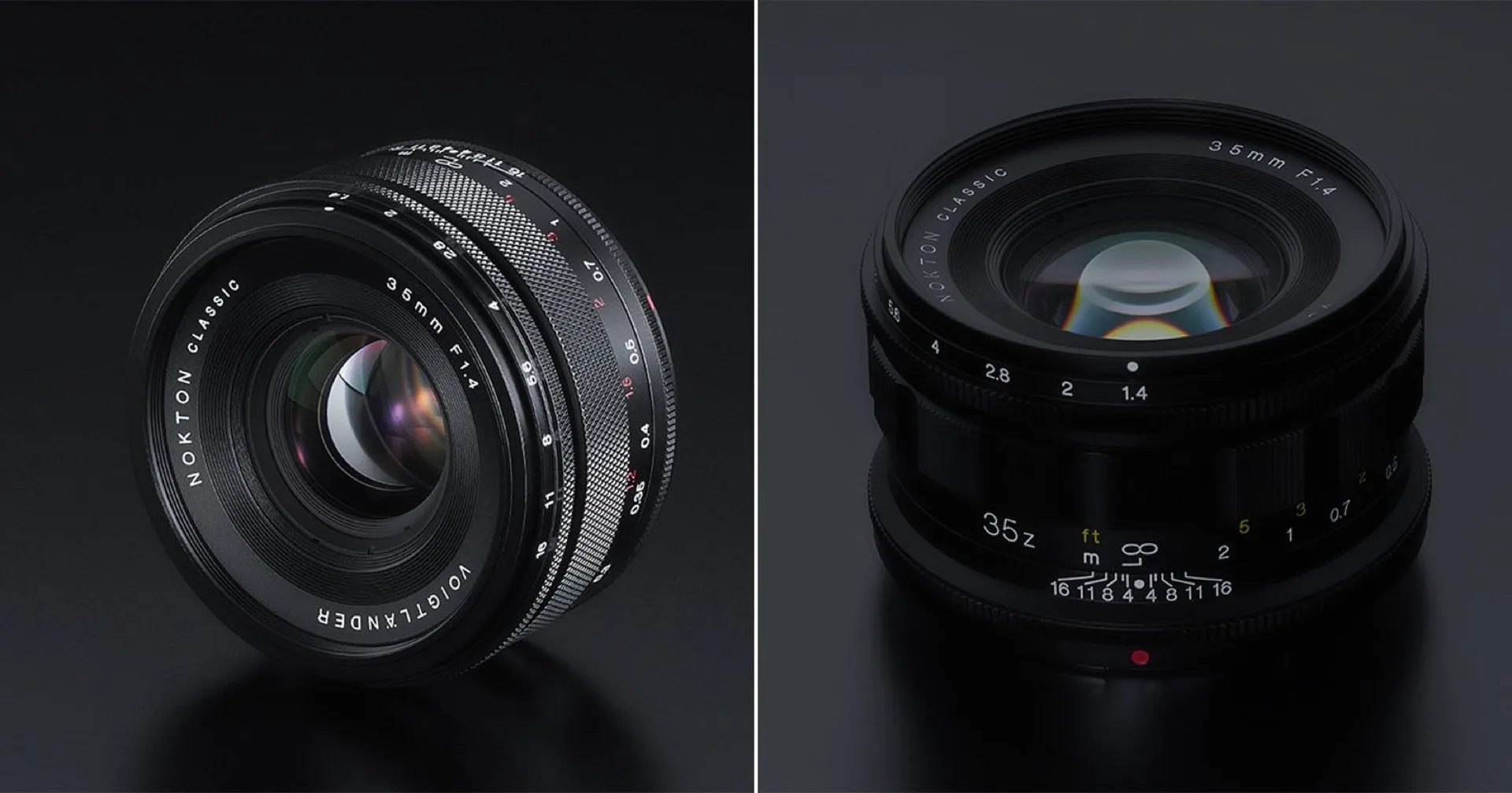 Objectif Voigtländer Nokton Classic 35mm f/1.4 en monture Nikon Z